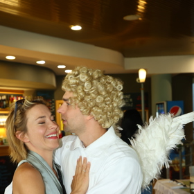 Ondřej Rychlý a Tereza Rychlá působí stále velmi zamilovaně.