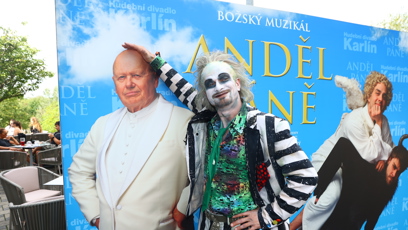 FOTO: Jan Sklenář jako Beetlejuice.