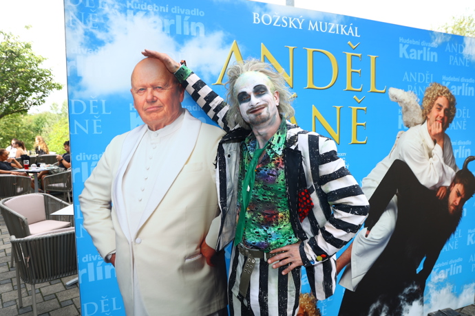 Jan Sklenář jako Beetlejuice.