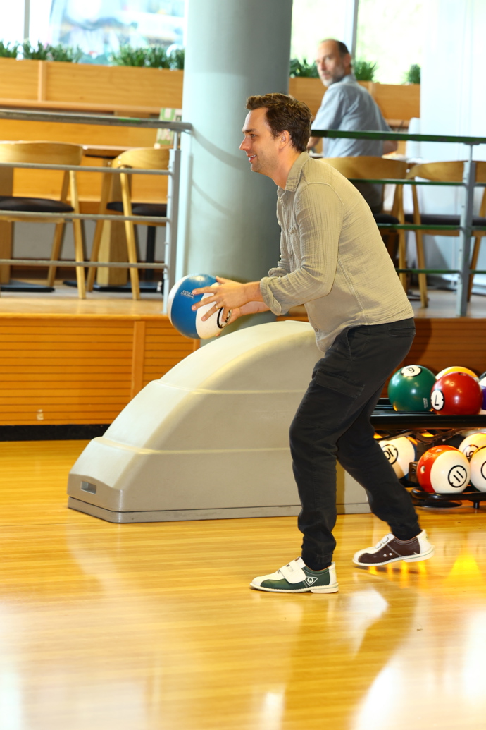 Ondřej Rychlý si zahrál bowling.