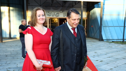 FOTO: Jiří Paroubek a jeho partnerka Gabriela.