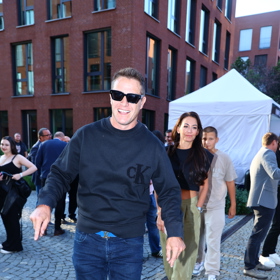 Mirek Dopita měl luxusní doplňky.