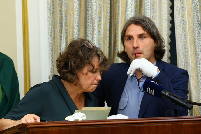 Odborníci zkoumají dopis od TGM.