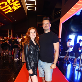 Zamilovaný pár Karel Kašák a Kateřina Bláhová.