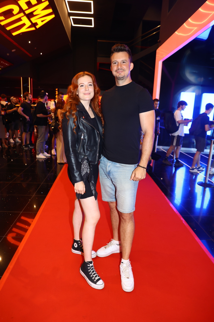 Zamilovaný pár Karel Kašák a Kateřina Bláhová.