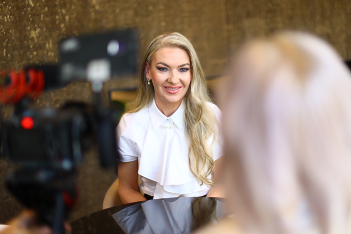 Česká sopranistka Lenka Graf.