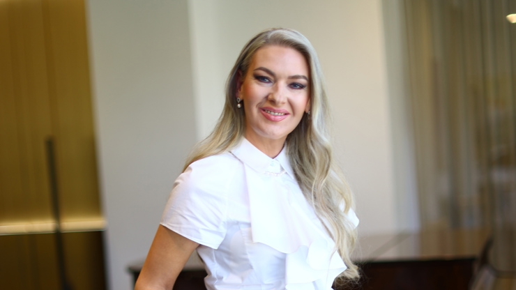 Lenka Graf se setkala se ženou Andrea Bocelliho.