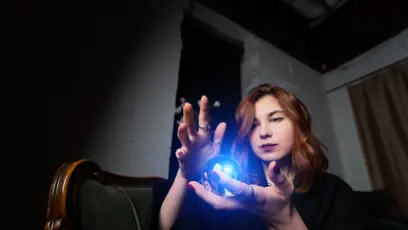 FOTO: magie, žena, černá