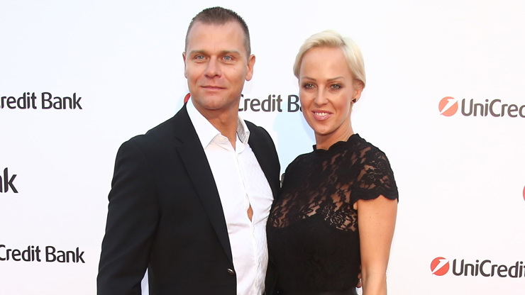 Vlasta Hájek a Zuzana Belohorcová na Karlovarském filmovém festivalu. 