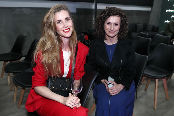 Zde se zapovídala s kolegyní Lucií Štěpánkovou. 