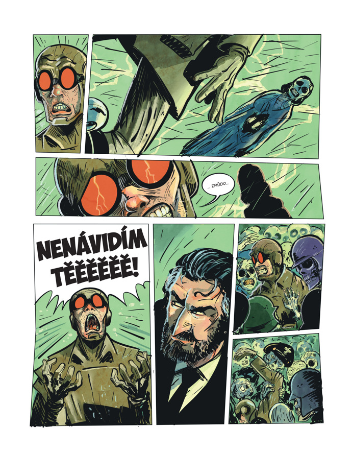 Pérák ožívá v novém komiksu v pražských reáliích.