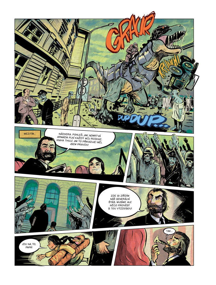 Pérák v dalším komiksu.