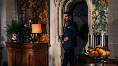 FOTO: Vojta Kotek jako hradní pán.