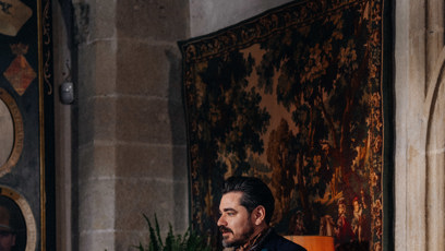 FOTO: Vojta Kotek jako hradní pán.