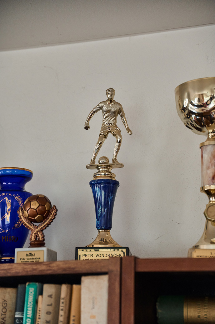 Petr Vondráček má i několik cen ze sportovních klání.
