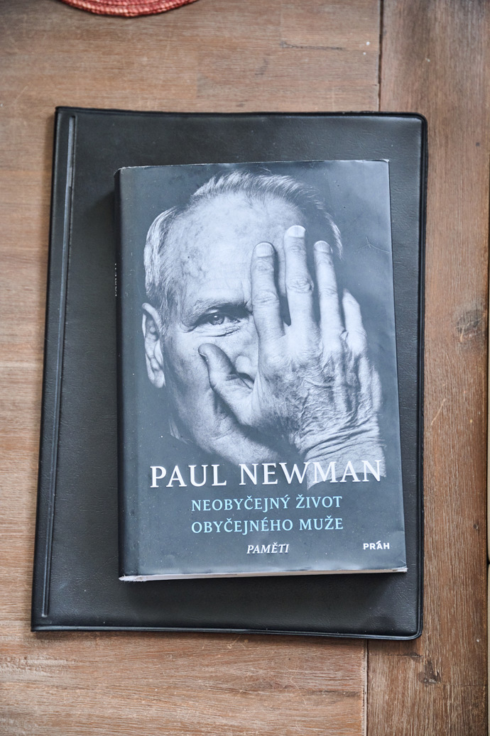 I americká legenda Paul Newman má u Petra Vondráčka čestné místo.
