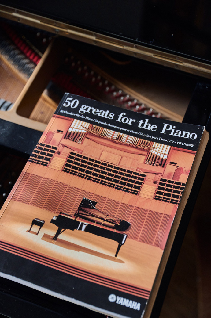 Pianista se nazapře.