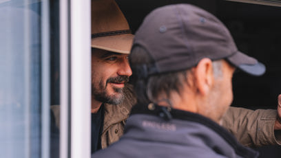 FOTO: Vojtěch Kotek na Farmě.