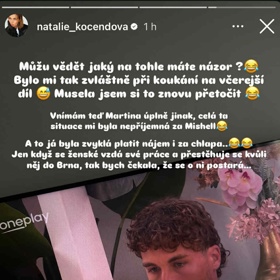 K dramatu na vile se vyjádřila Natálie Kočendová.