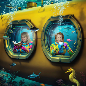 ÚNOR. Iva Janžurová & Sabina Remundová - Bydlíme spolu, ale ponorku nemáme