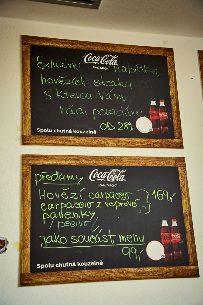 Předkrm je možné objednat jako součást menu. 