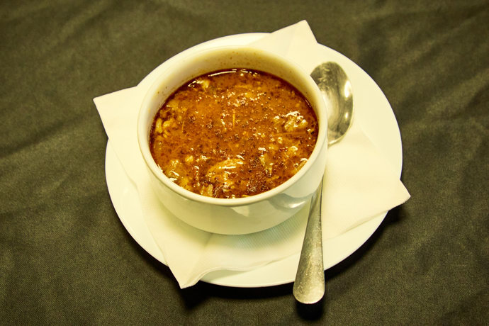 Gulášová polévka.