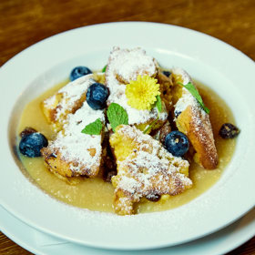 Císařský trhanec s jablečným pyré byl perfektní sladkou tečkou.