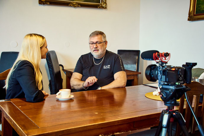 Ludvík během rozhovoru pro eXtra.cz.