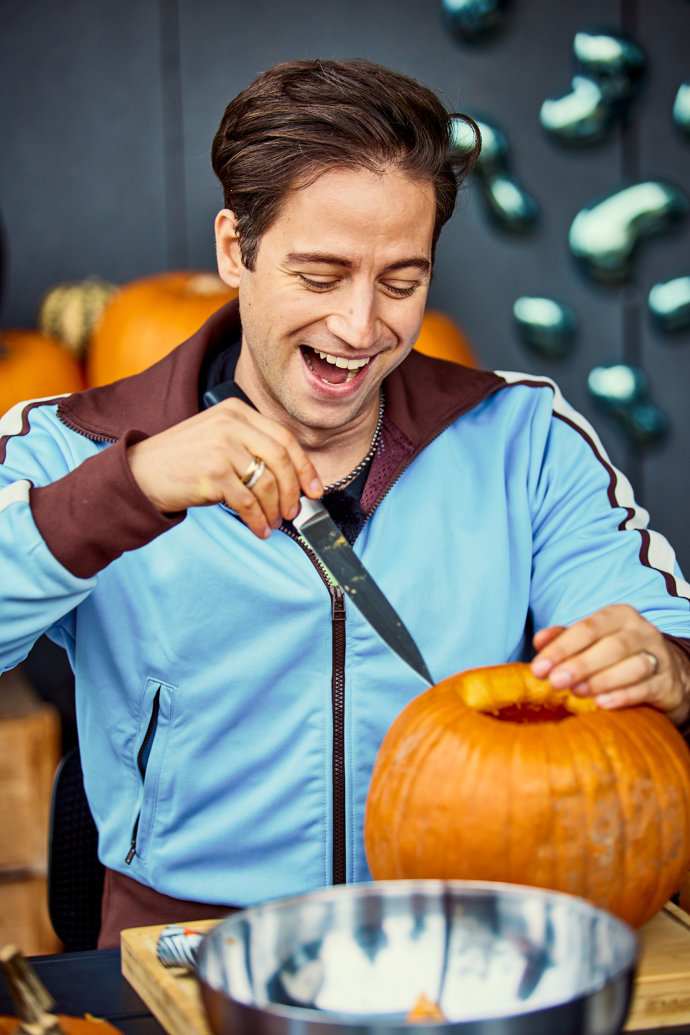 Milan Peroutka se skvěle bavil.