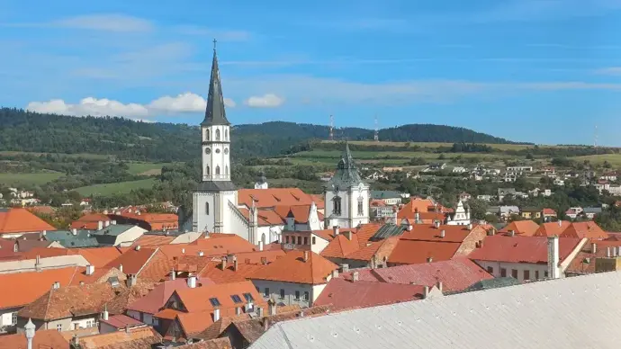 Panorama města Levoča.