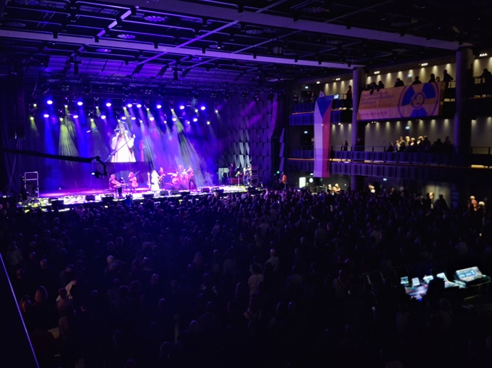 Aneta Langerová zazpívala.