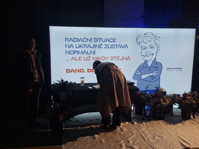 Vzpomínkový večer na Danu Drábovou ve Foru Karlín.