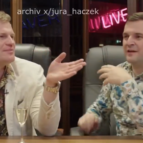 Filip Turek a Petr Macinka ve studiu.