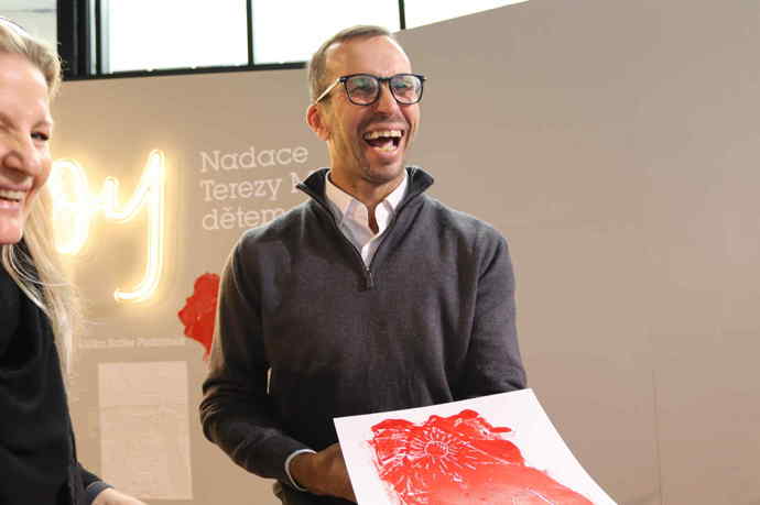 Radek Štěpánek proto už dvacet let nevynechává charitativní akce Nadace Terezy Maxové. 