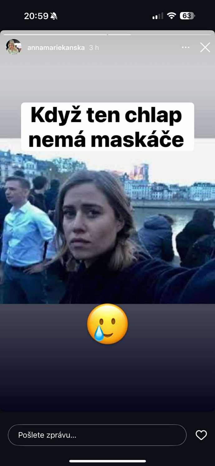 Anna-Marie Chladová se vyjádřila k Emmě Smetaně. 