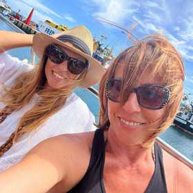 Diana Kallay s údajnou Hájkovou milenkou.