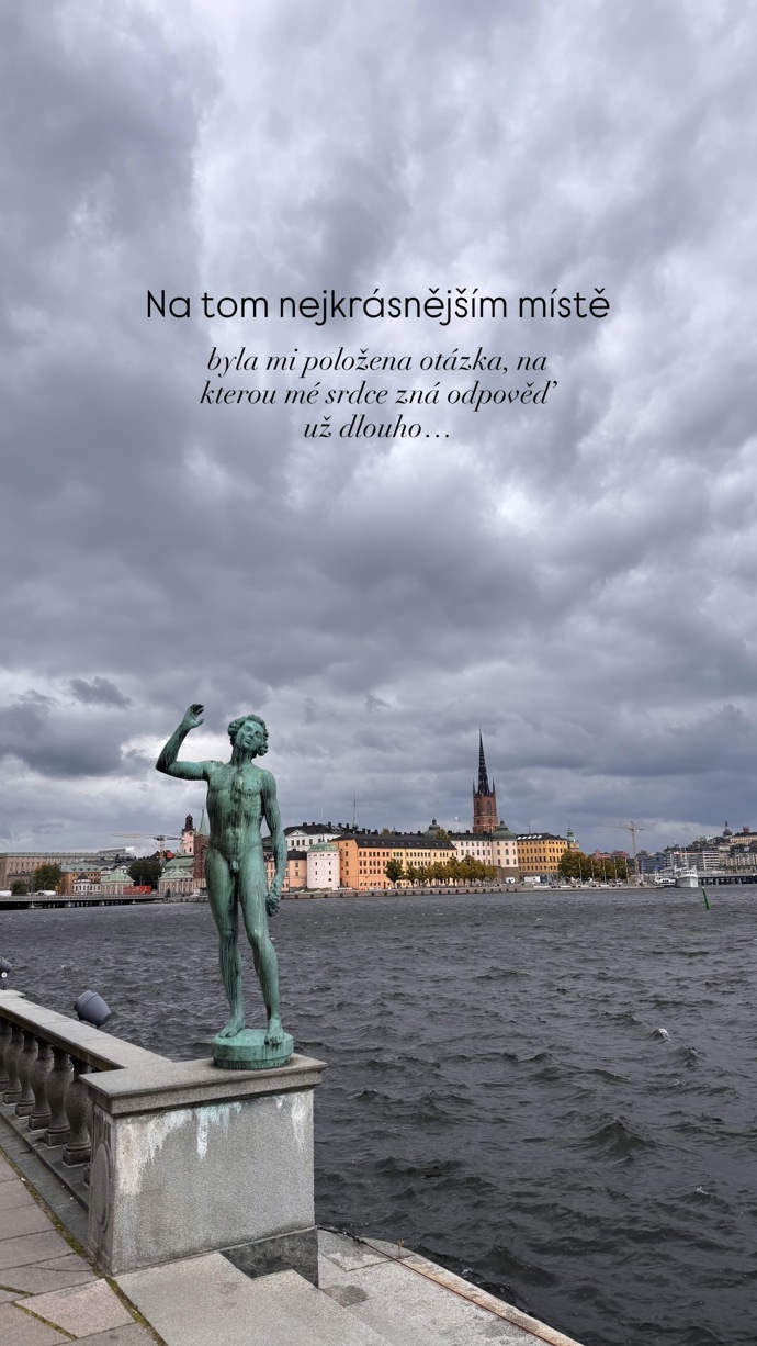 Nicole sdílela osobní chvíli ze Stockholmu.
