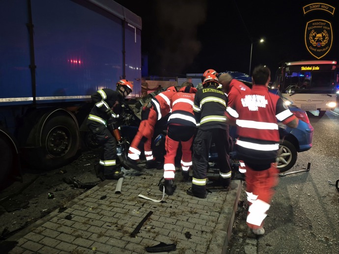 U obce Hovězí na Vsetínsku došlo k tragické nehodě.