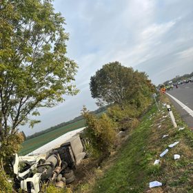 Dopravní nehoda, při které zemřel Michal Pavlík.