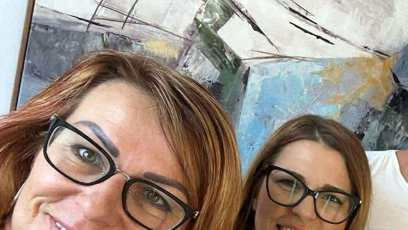 FOTO: Diana Kallay a údajná milenka Vlasty Hájka.