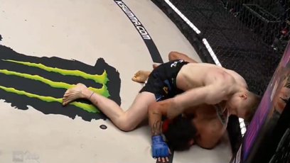 FOTO: Leo Brichta během zápasu s  Werllesonem Martinsem.