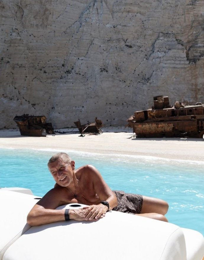 Andrej Babiš odjel na dovolenou s rodinou.