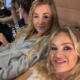 Monika Babišová s dcerou Vivien. 