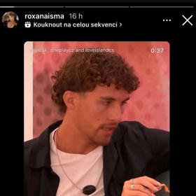 Roxana Isma se pustila do Martina z Love Islandu.