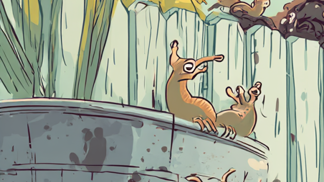 Hořký návrat z dovolené: Místo relaxace ho na zahradě čekala spoušť po nájezdu slimáků.