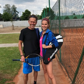 Andrea Bezděková chodila na tenis.
