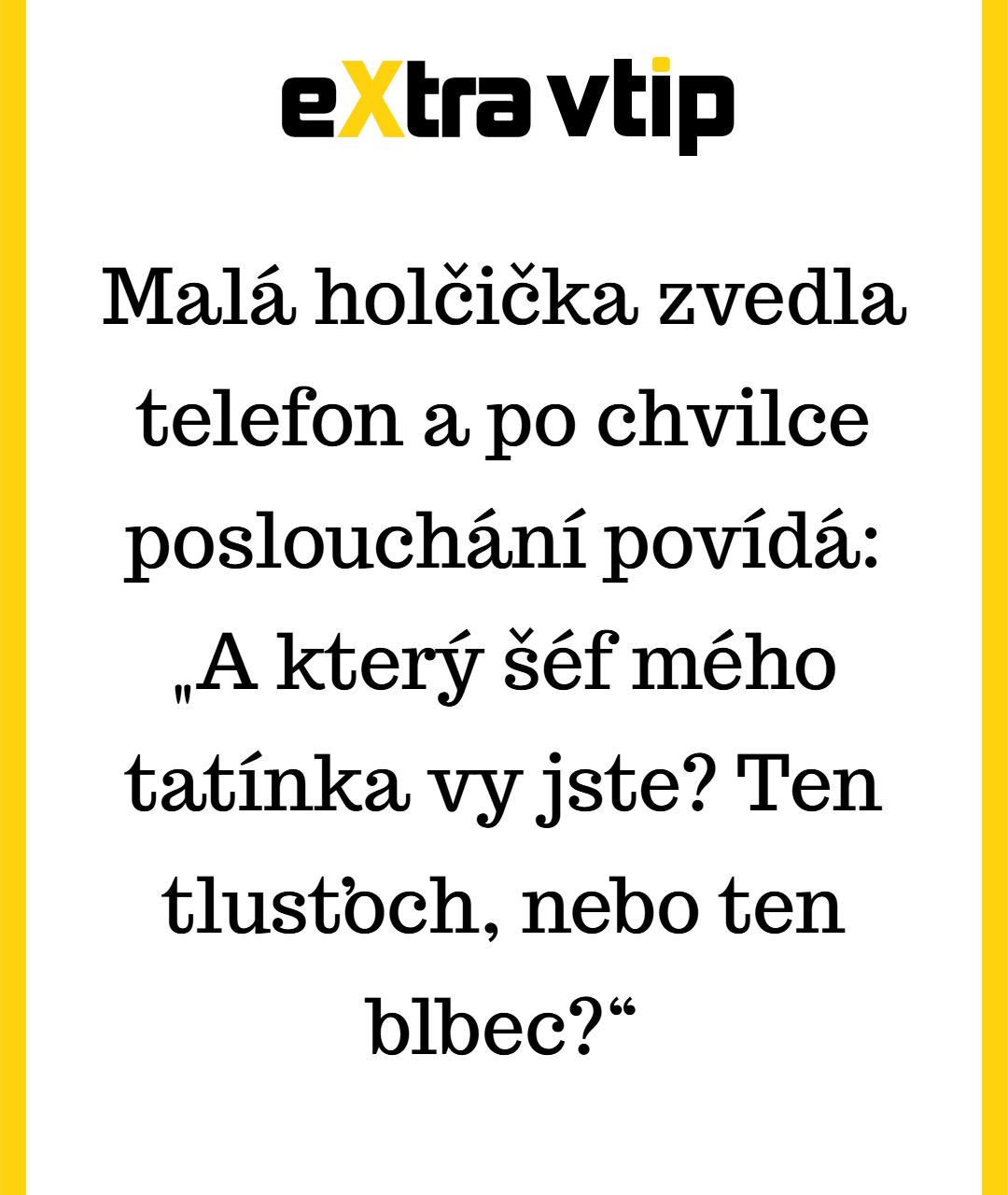 Dětská upřímnost nezná hranic!