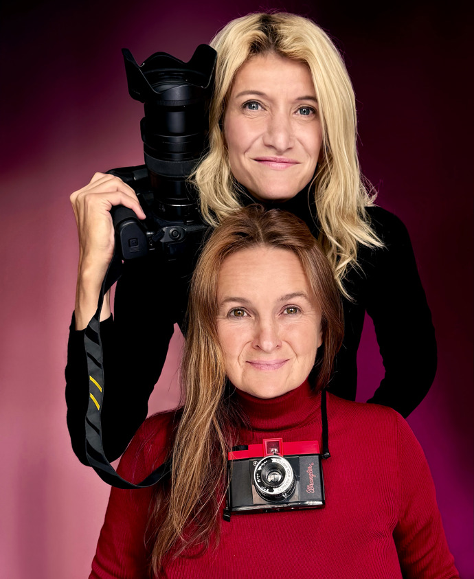 Autorky kalendáře Proměny Fantazie 2026, Lenka Hatašová a Monika Navrátilová. 