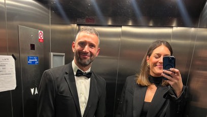 FOTO: Barbora Hermannová a její partner.