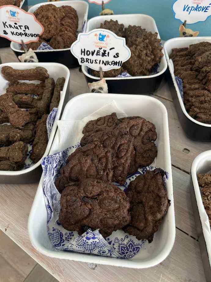 Zábavné jsou také tvary z originálních formiček. 